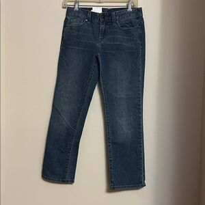 Calvin Klein dark blue jeans slim fit straight leg size 2P New with tags